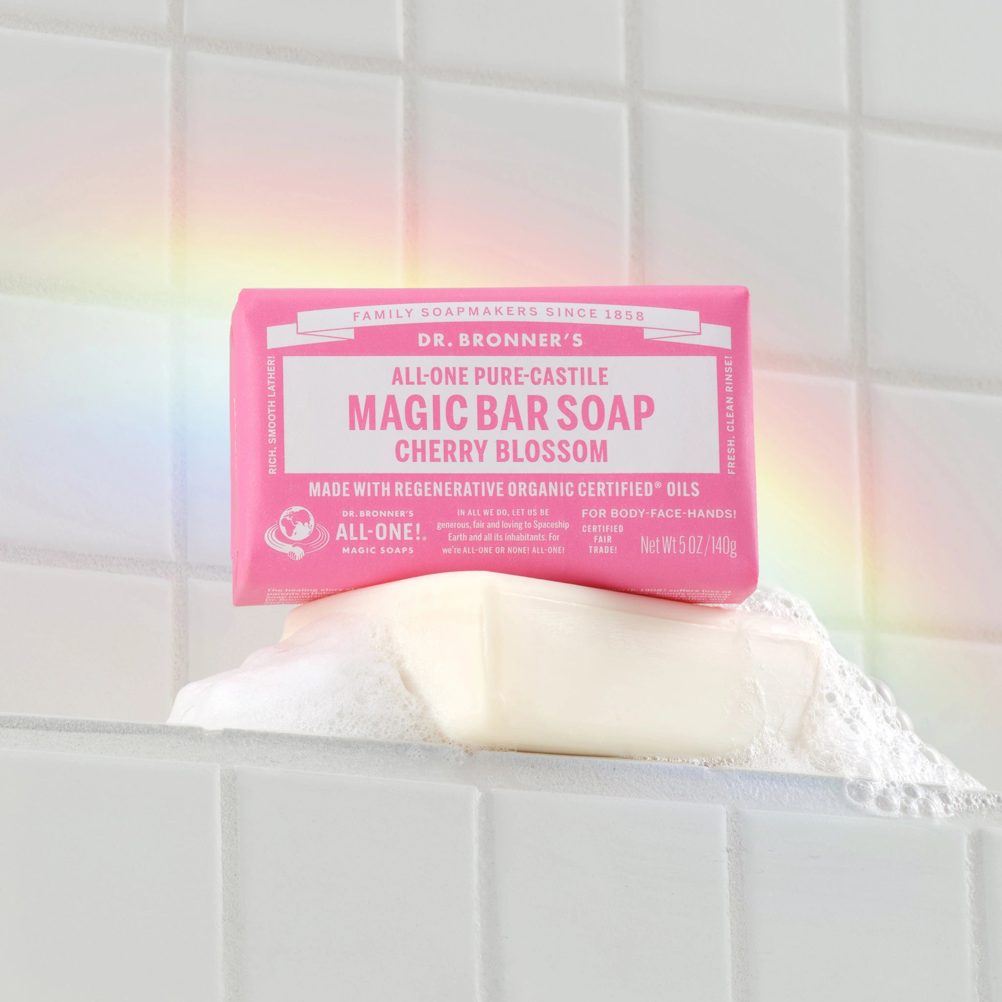 Cherry Blossom - Pure-Castile Magic Bar Soap - Image 2