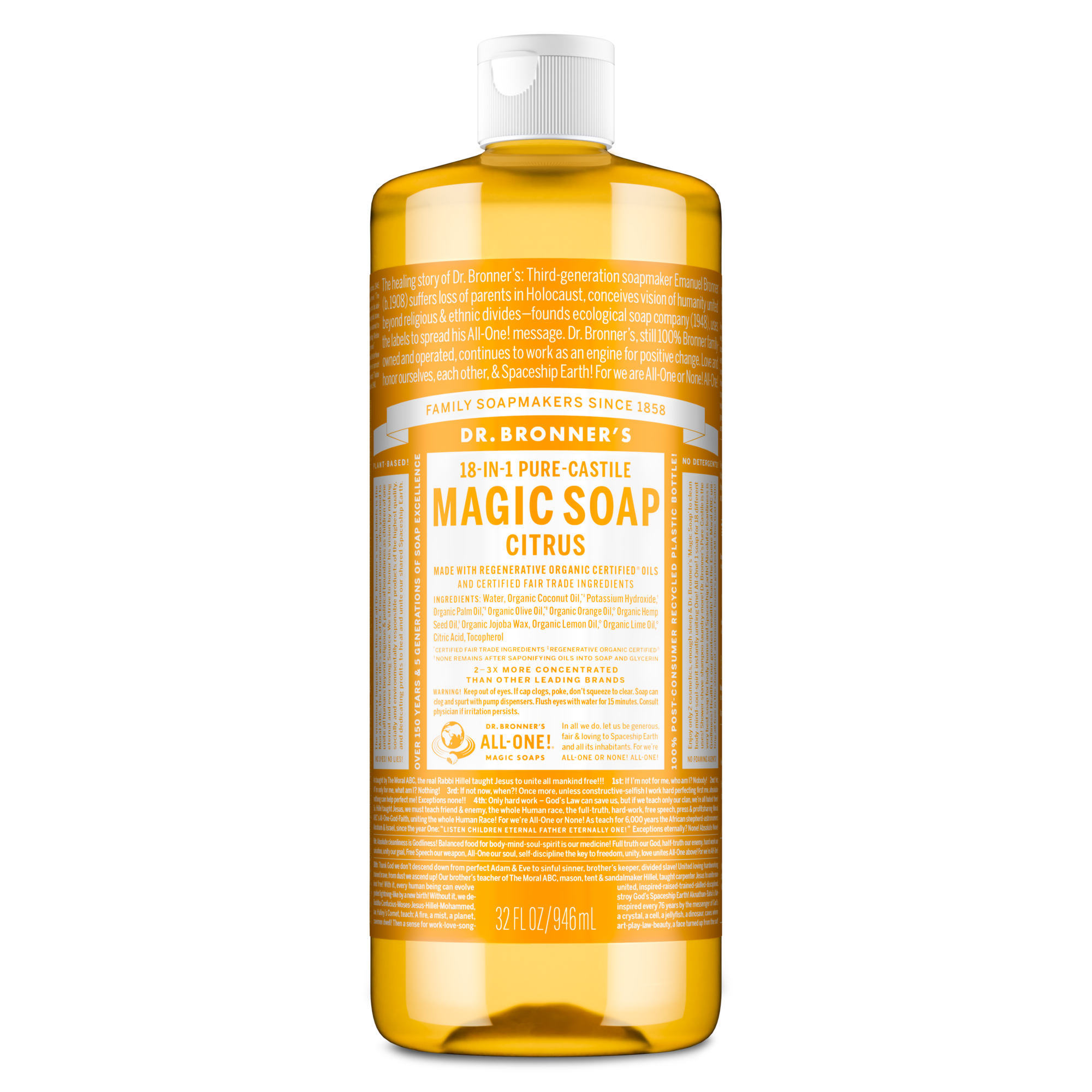 Citrus - Pure-Castile Magic Soap